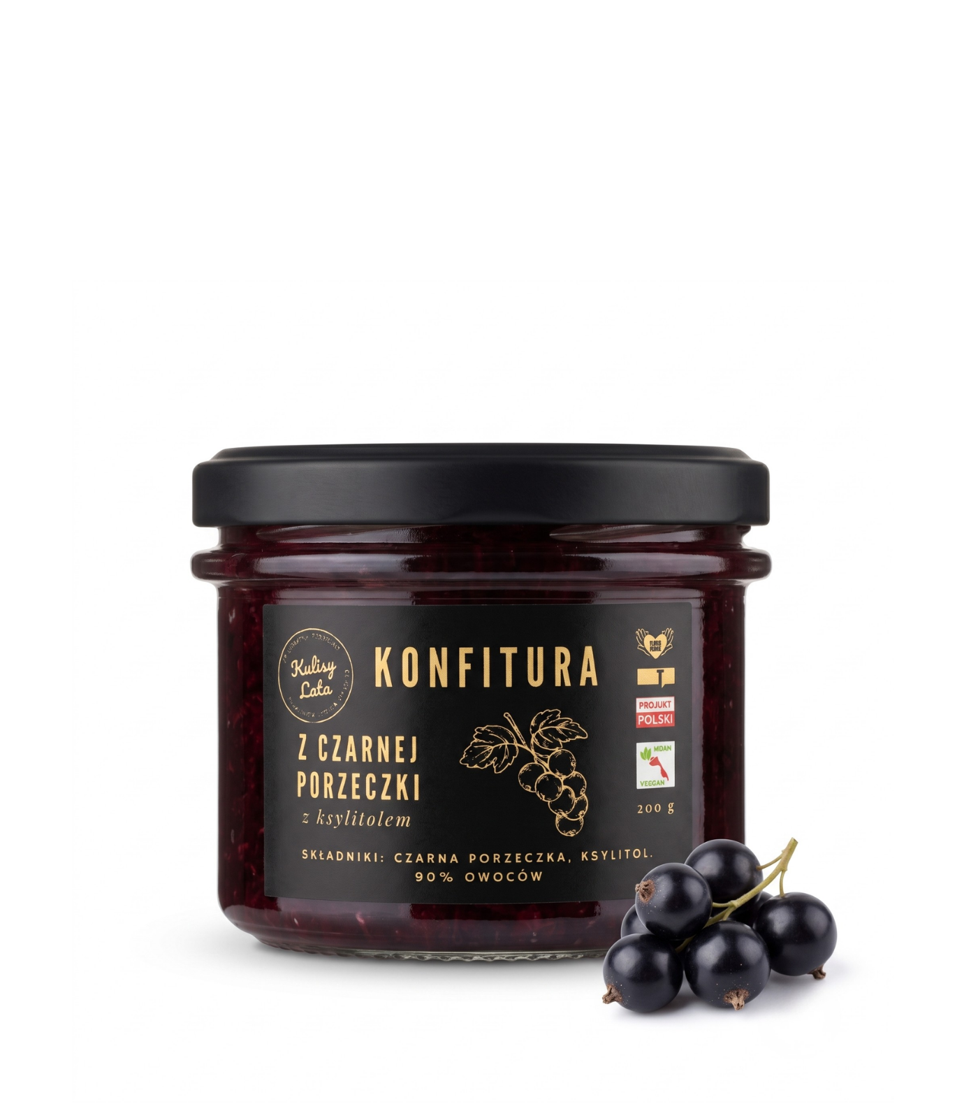 Konfitura z czarnej porzeczki