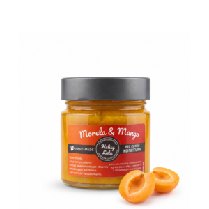 Konfitura z moreli i mango bez cukru