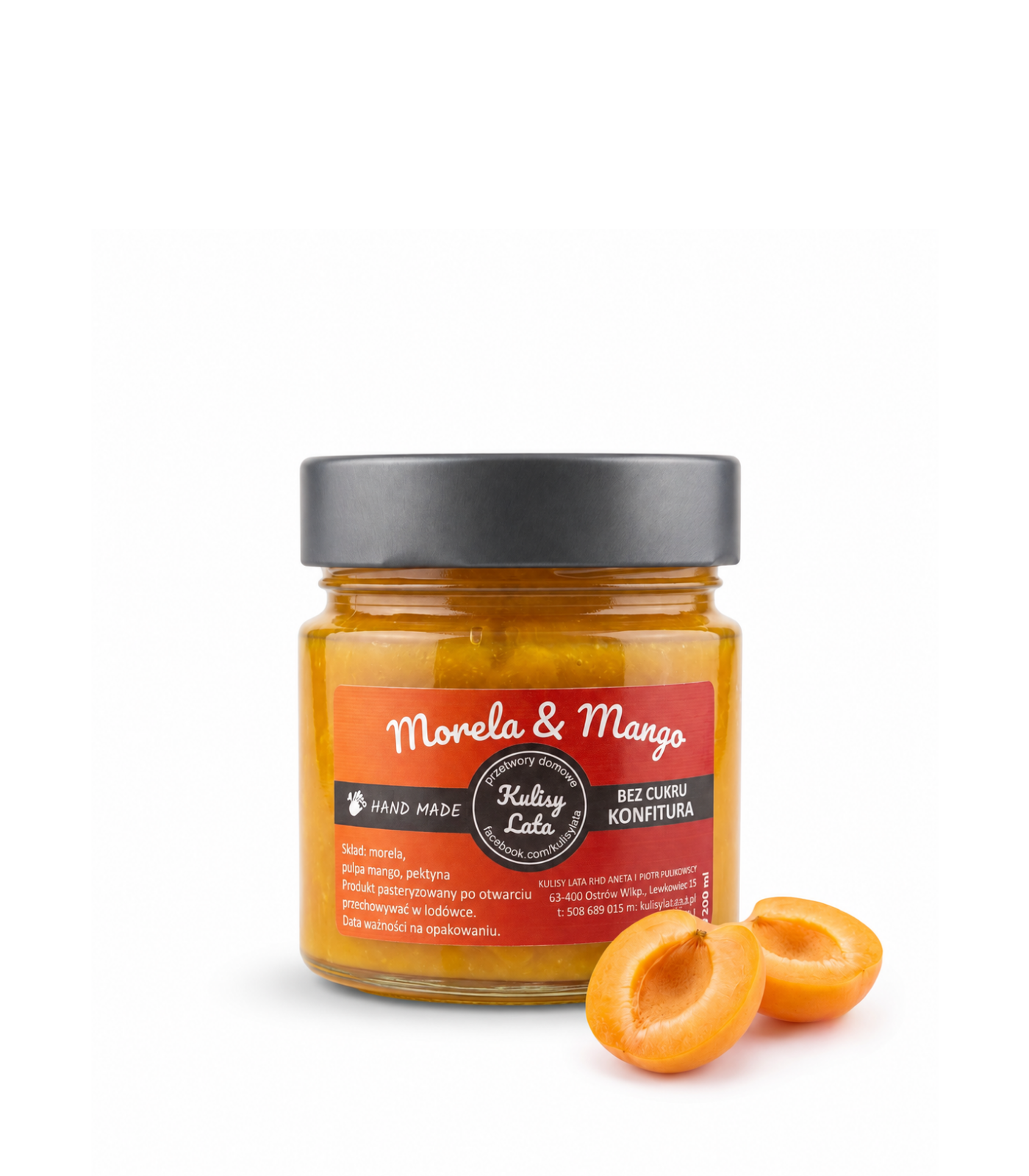 Konfitura z moreli i mango