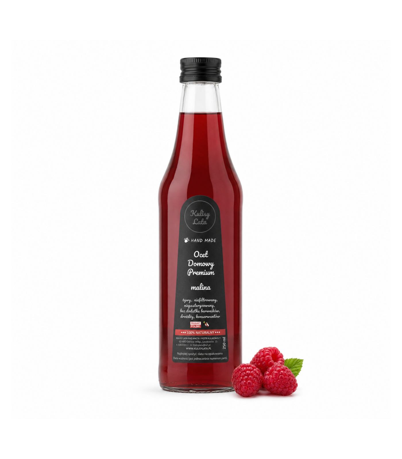 Ocet malinowy premium