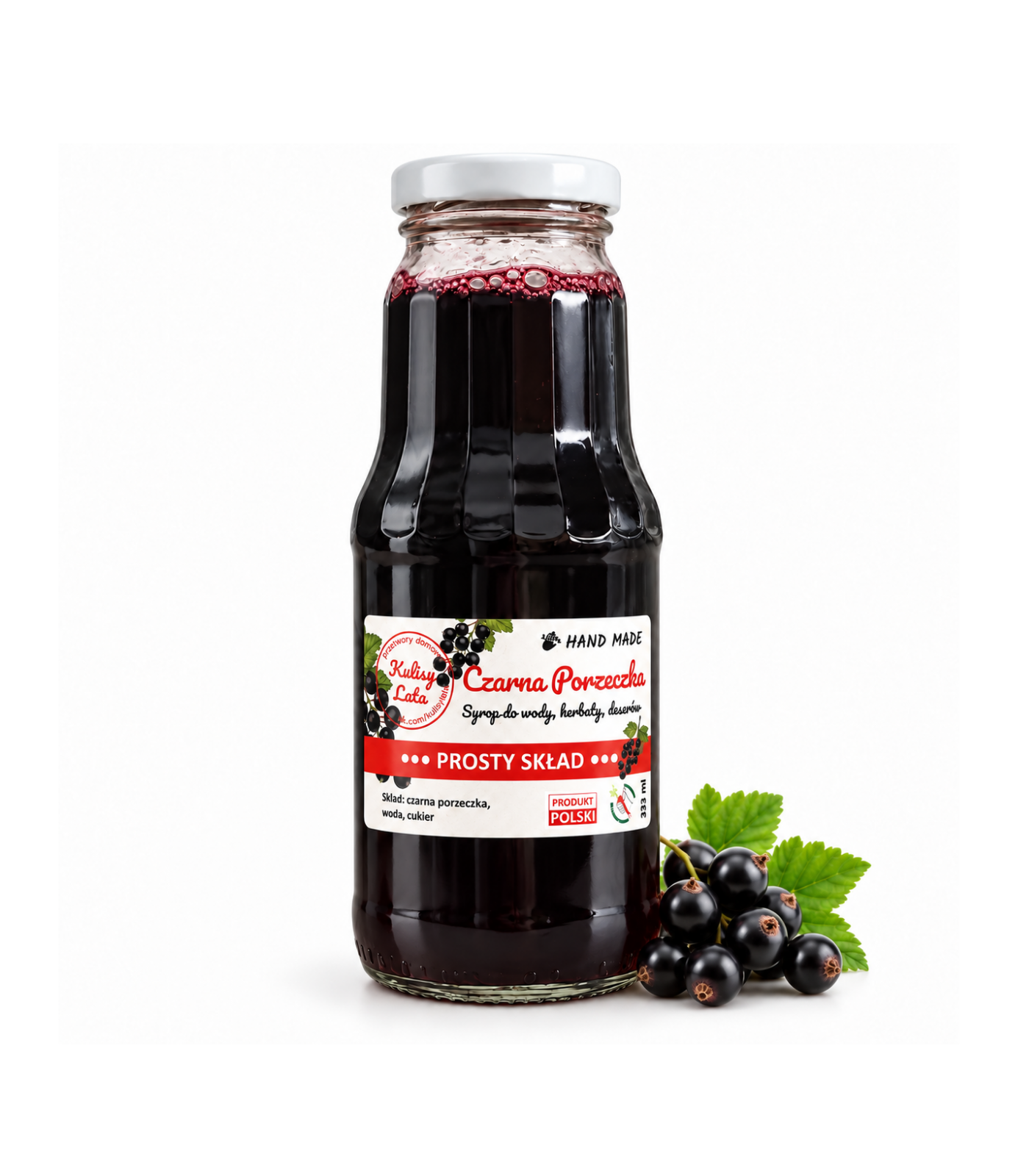 Syrop z czarnej porzeczki