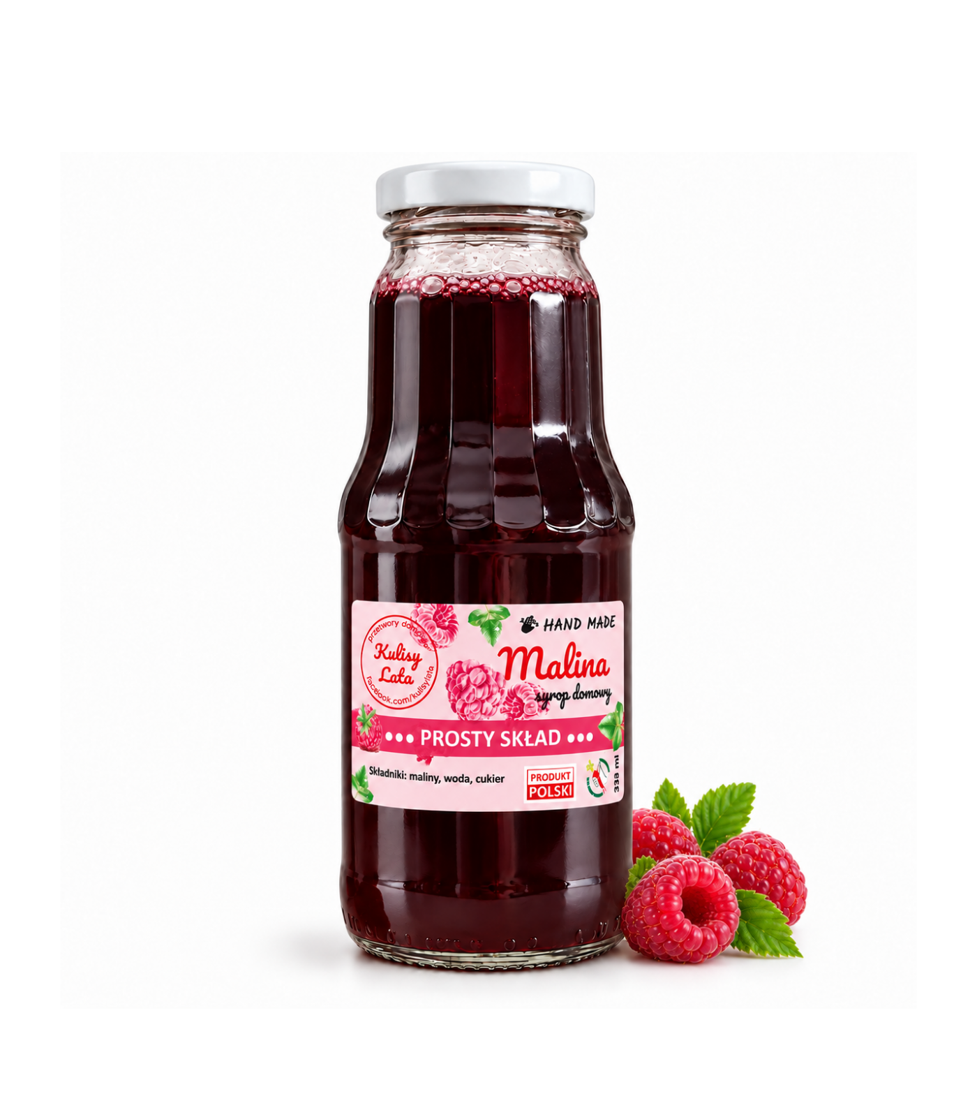 Syrop malinowy domowy