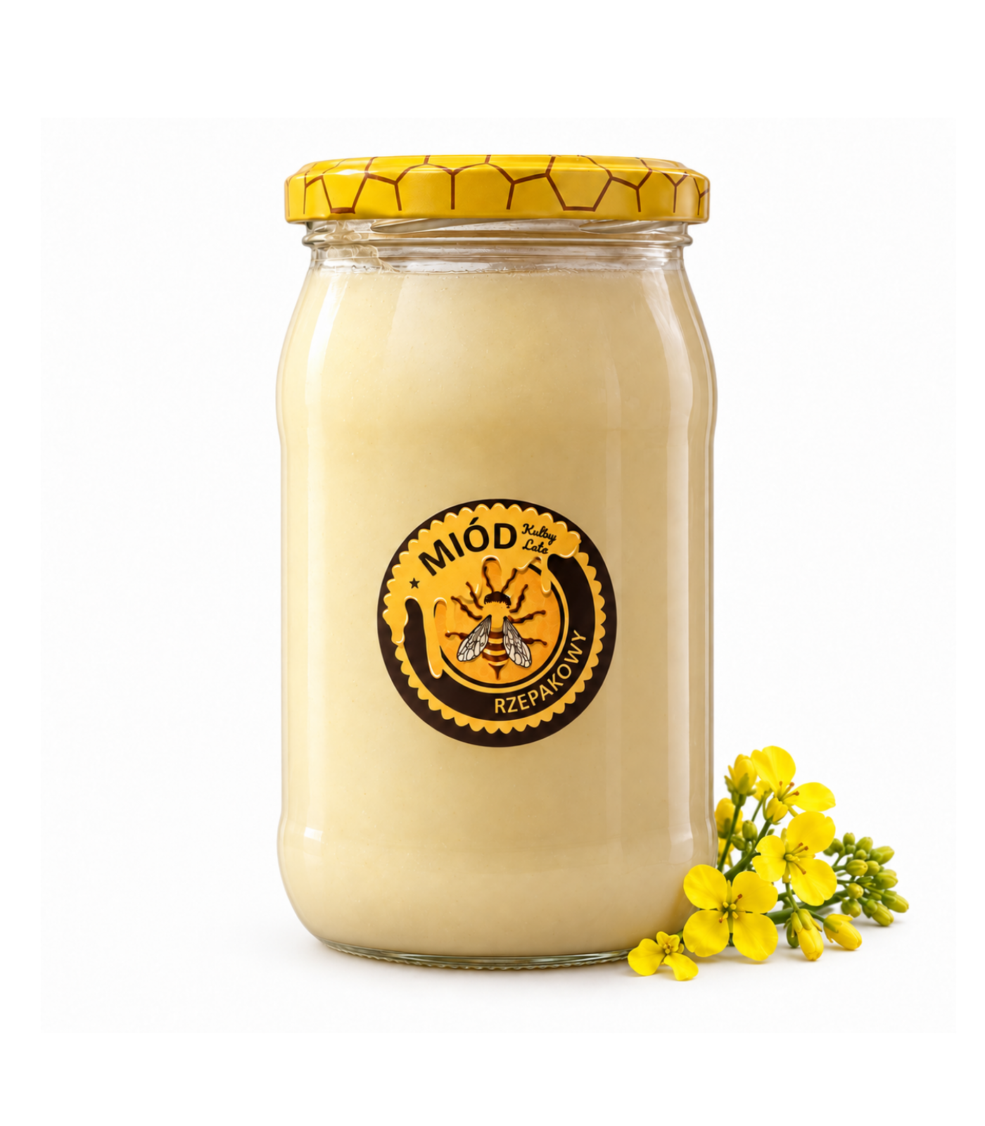 Miód rzepakowy 915 ml