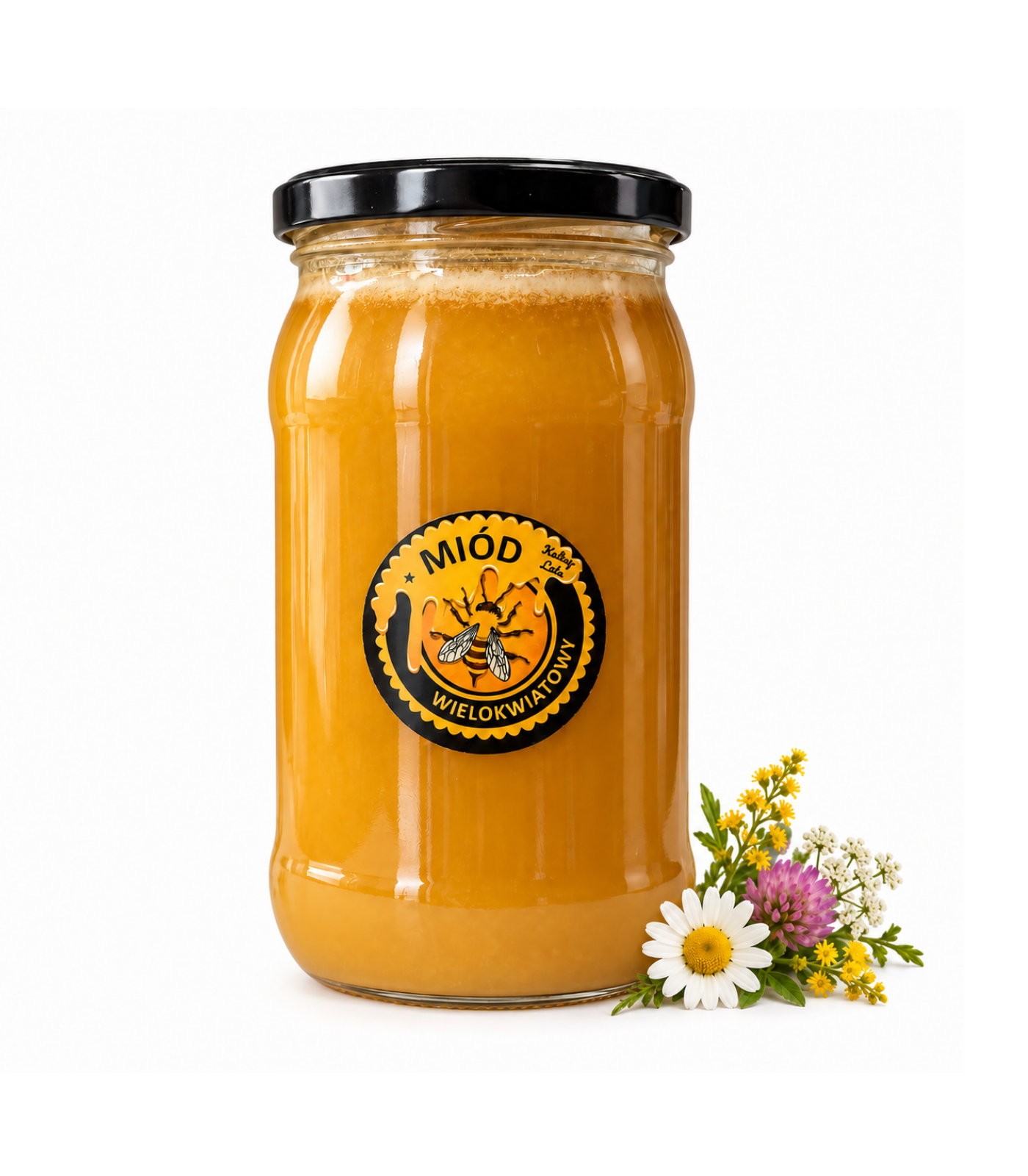 Miód wielokwiatowy 915 ml