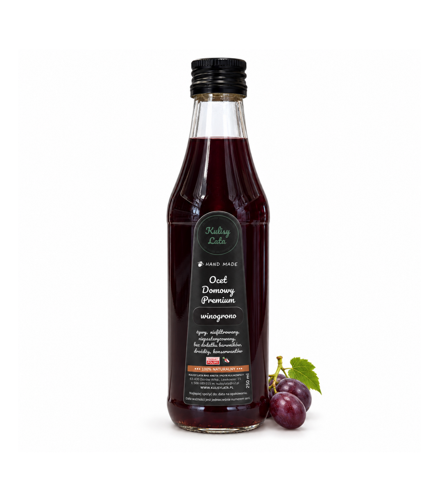 Ocet Domowy Premium - winogrono